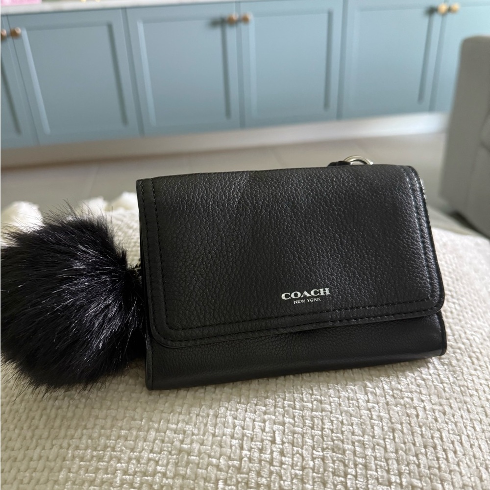 Coach Black Leather Crossbody